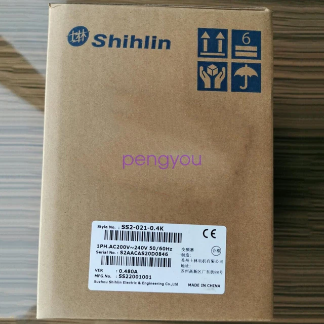 SS2-021-0.4K NUOVO PER inverter PLC Shihlin nuovissimo DHL o FedEx #A6 ...