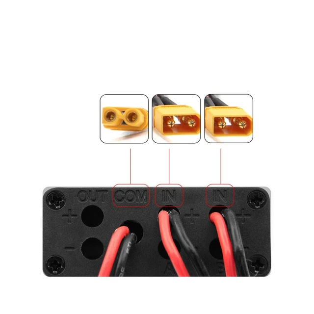 INTELLIGENT BALANCED DISCHARGE Dual Battery Parallel Module 12V100V 5A ...