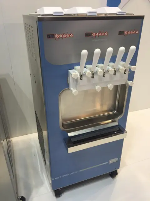 Softeismaschine Frigomat  KISS 5 Power P - 5 Zapfer Mixer,Eiscafe , Eismaschine