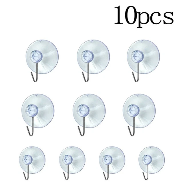 "Crochets de tasse d'aspiration transparents pour montage mural polyvalent et pr