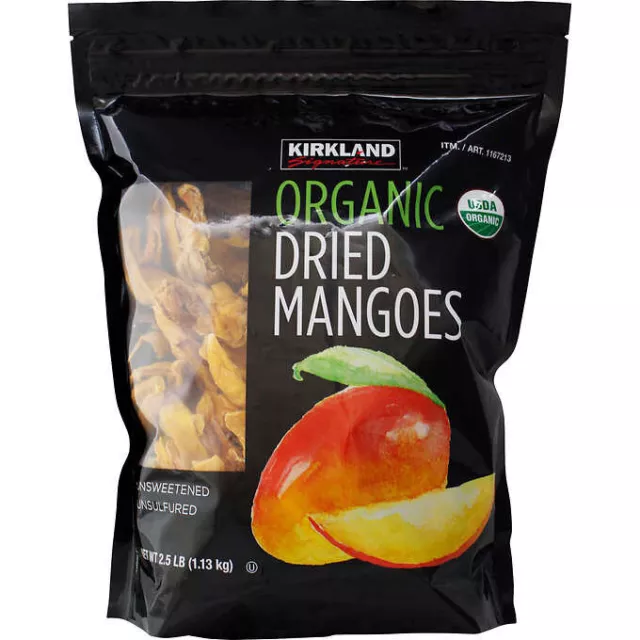 Kirkland Signature Organic Dried Mangoes 1.13KG