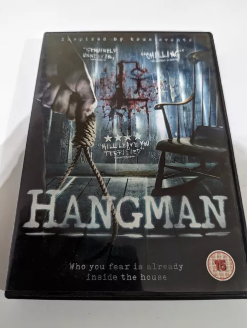 HANGMAN (2015) DVD w/Slipcase Jeremy Sisto Kate Ashfield Ty Simpkins SEALED