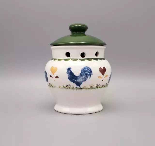 Wood & Sons Jacks Farm ceramic lidded canister farm animals