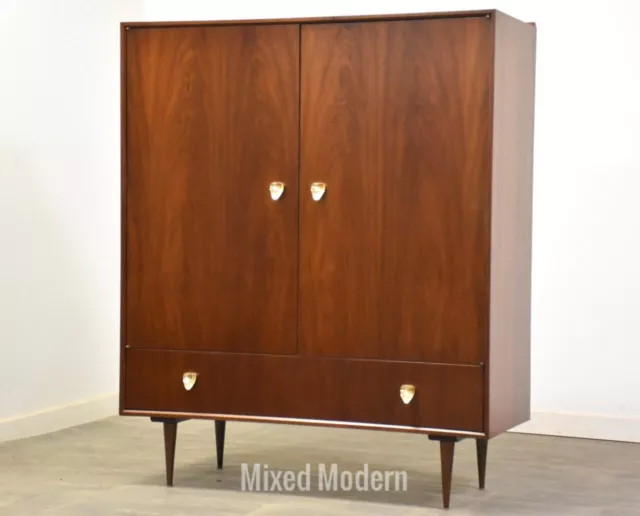 Walnut Armoire Dresser