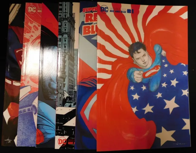 Superman Red And Blue 1-6 Dc Comic Set Complete Ridley Henry Easton 2021 Nm