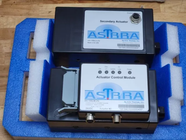 A.S. Thomas ASTRRA AA-100LP-2G, Actuator 100mm Linear Pair, AA-100LM-2G