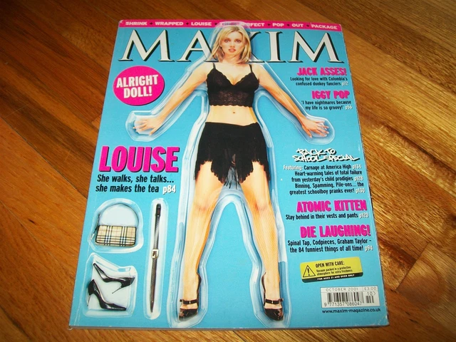Maxim UK oct 2001 Tara　Read Maxim Magazine October 2001 Tara Reid No Label Never Read | eBay