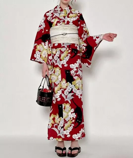 Grail Kimono Yukata Set Dress  Japan Kyoto Summer Clothes Japanese