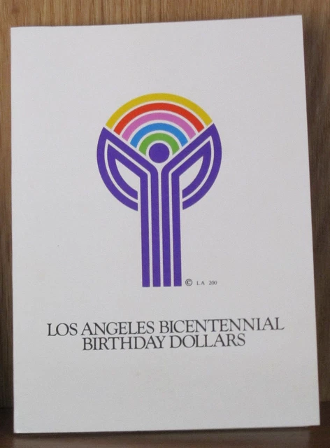 Los Angeles Bicentennial Birthday Dollar Collection Of 6 Commemorative Dollars