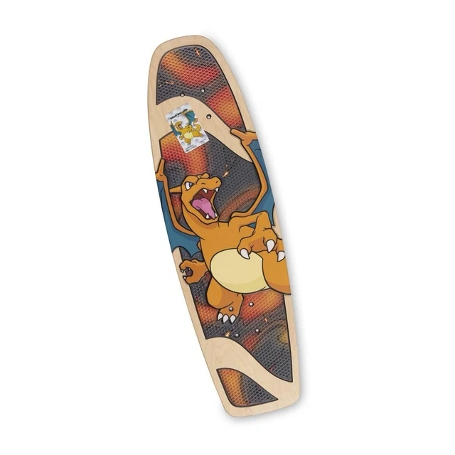 Skateboard Deck Santa Cruz X Pokémon Charizard - édition Limitée Rare, Neuf Avec Défauts Mineurs