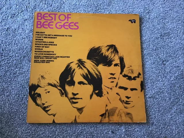 Bee Gees ‎– Best Of Bee Gees 12” Vinyl LP Album Record 1969 VCG