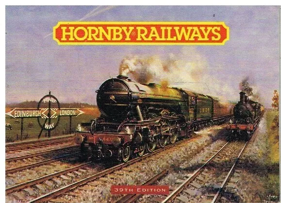 HORNBY OO GAUGE MODEL RAILWAYS MINI CATALOGUE (A6 FORMAT) : 1993 39th EDITION
