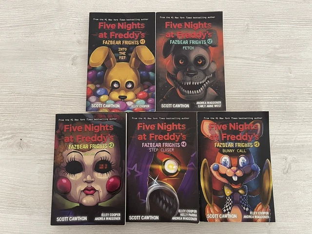 FIVE NIGHTS AT Freddys Fazbear Frights 5 Book Set Collection £19.95