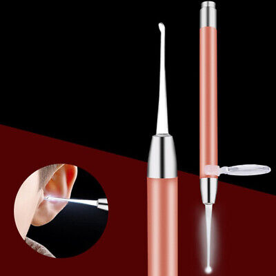 Limpiador de eliminación de cera para oídos LED para bebé linterna endoscopio endoscopio lápiz CleaniYB