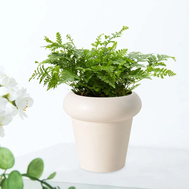 Allegro Bargains Vaso In Ceramica Argento Lucido – Altezza 15 Cm, Moderno, Per Fiori O Centrotavola - 4