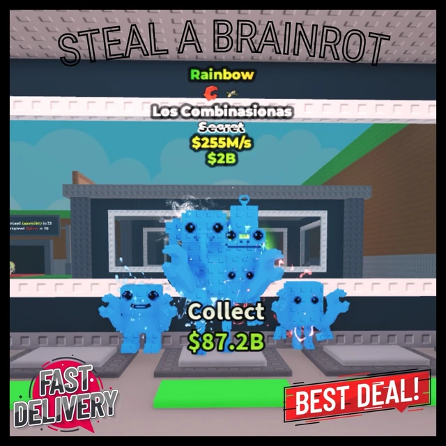Buy Item Los Combinasionas Diamond - $67.5M/S Steal A Brainrot 3867954