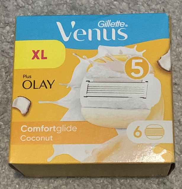 Cartucho de afeitar Gillette Comfortglide Olay para mujer - paquete de 6