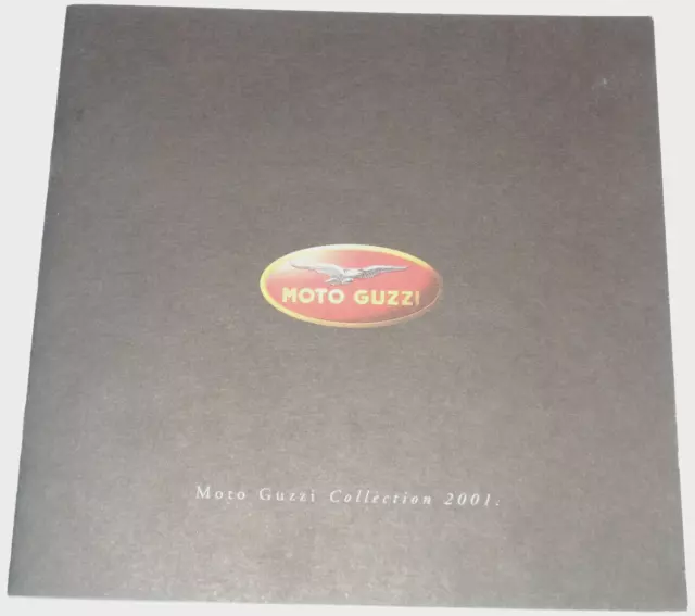 Moto Guzzi 2001 Sales Brochure English Text V11 Le Mans, Sport Naked, California