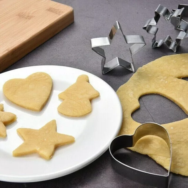 10 Pz Pentole Fai da Te Natale Stampi per Biscotti Decorazione Torta Pasticceria