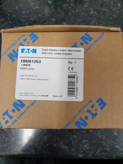 Eaton MEM 125a TPN Switch disconnector