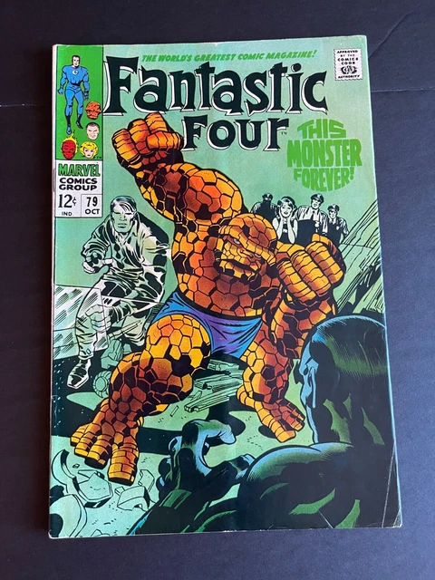 Fantastic Four #79 - Android Man Appearance (Marvel, 1968) Fine-