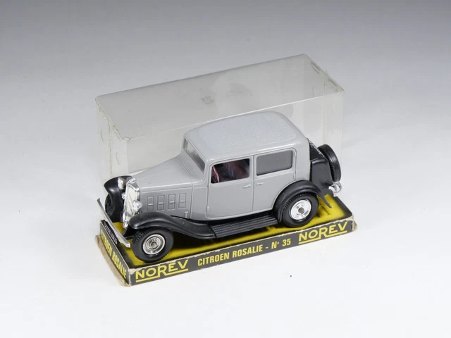 Miniature NOREV 1/43 – Citroën Rosalie N*35 – Vert Beige – Boîte D'origine