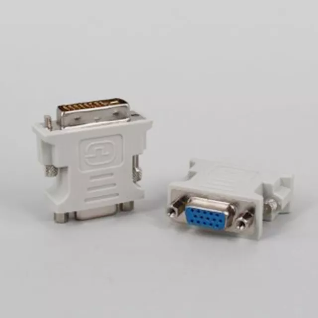 DVI TO VGA Adaptor DVI-A / DVI-I SVGA HD15 Analog Monitor Converter GORSDESJLN 2