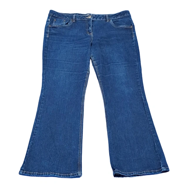 Jeans denim navy noce moscata taglia 18 (HX15)
