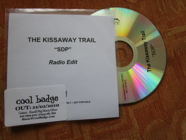 The Kissaway Trail ‎– SDP Label: Cooperative Music Promo CD Single