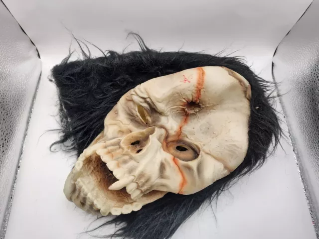 Halloween Rubber Face Horror Mask Skull Adult