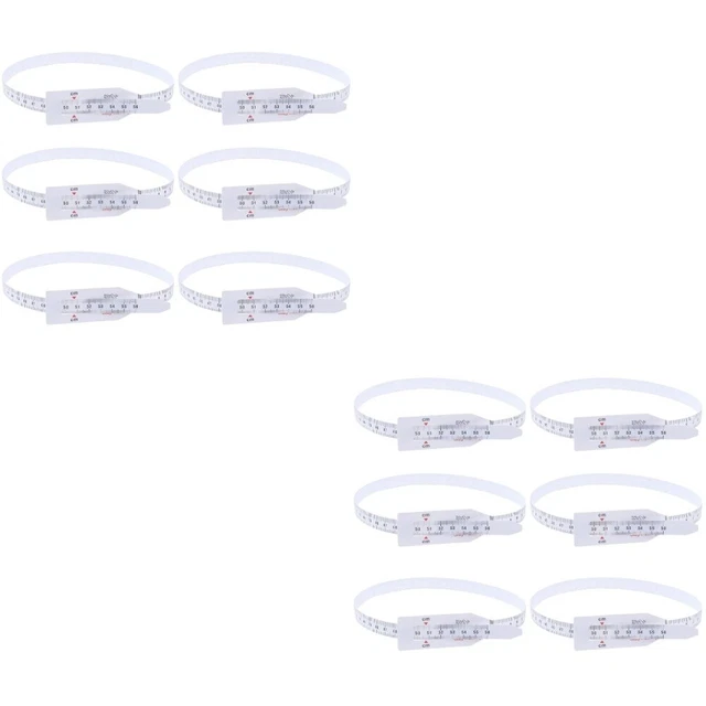 12 Pcs White Toddler Pediatric Head Circumference Measuring Tape