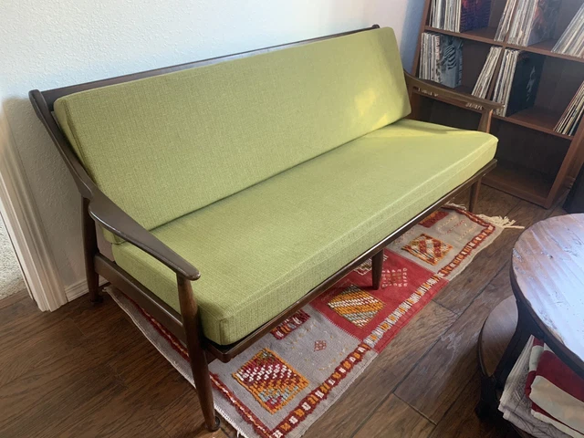 Grete Jalk Scandinavian Modern Teak Sofa for France & Son, Denmark, 1960s