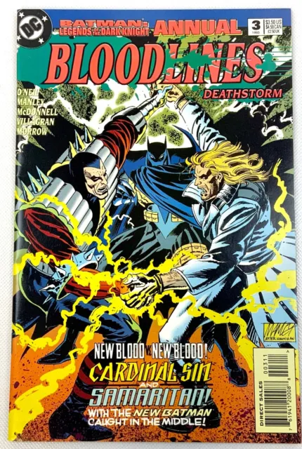 Batman Legends of the Dark Knight Annual #3 Bloodlines Death Storm DC Comics