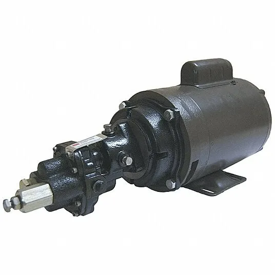 4KHE4 DAYTON Rotary Gear Pump, Close Coupled, 1 HP, 115/230 V, 1 Phase
