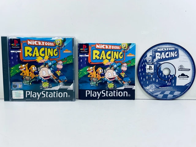 Ps1 Racing Kids NICKTOONS RACING PS1 PlayStation 1 PAL VGC - Fast Post $79.95 - PicClick AU