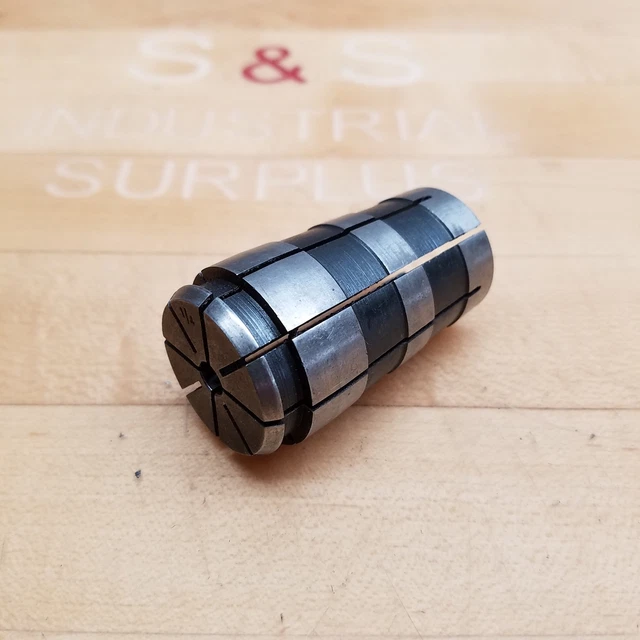1/4" Round Collet, 2 Groove, 2-3/8" OAL - USED