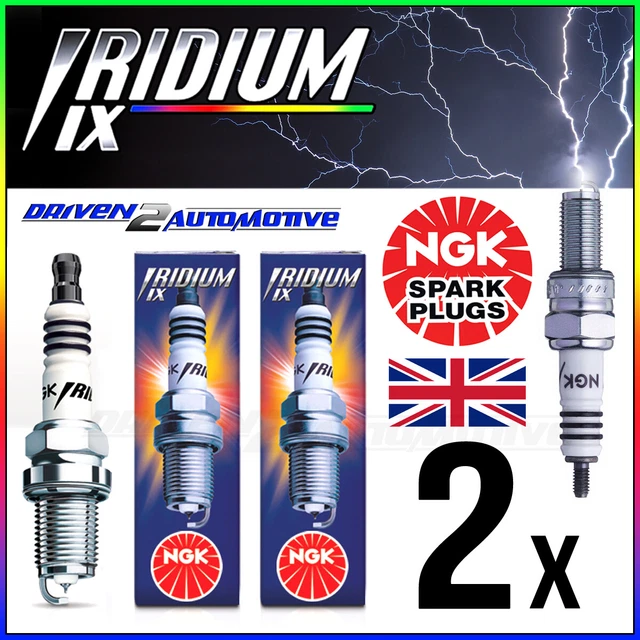 Bougies NGK CR8EHIX-9 PRO Lot De 2 - Compatibles 125 Varadero / Shadow / CB500, Neuves Dans Leur Emballage