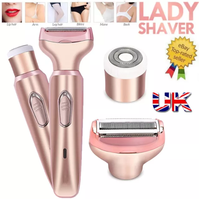 ELECTRIC LADY SHAVER-EESKA 2 in 1 Electric Razor for Women Face Legs  Underarm £16.90 - PicClick UK