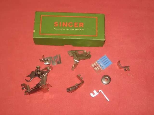 Singer sewing machine accessories box 99K