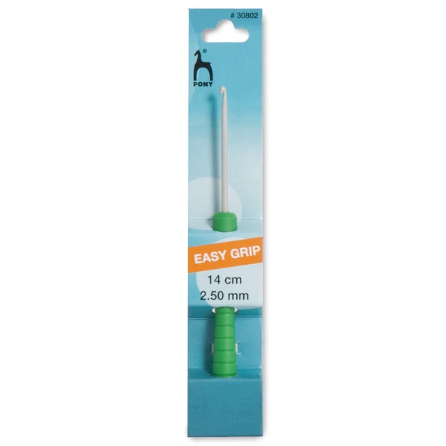 Gancho de ganchillo: fácil agarre: 2,50 mm: 14 cm de largo - P30802 - CORREO GRATUITO