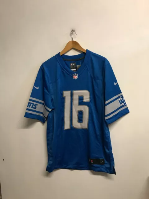 Detroit Lions Jersey Men's Nike NFL Home Jersey - S - Goff 13 - NWD