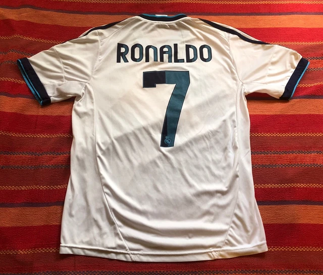 MAGLIA CRISTIANO RONALDO Real Madrid 2012 Vintage Football Shirt S