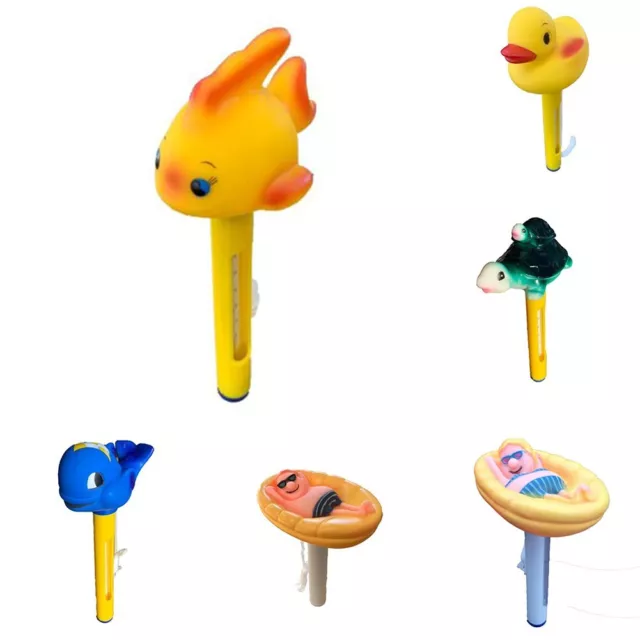 Cute Floating Thermometer for Swimming Pools Hot Tubs and Water Features