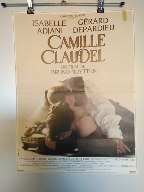 affiche CAMILLE CLAUDEL -objets de collection sur le cinéma