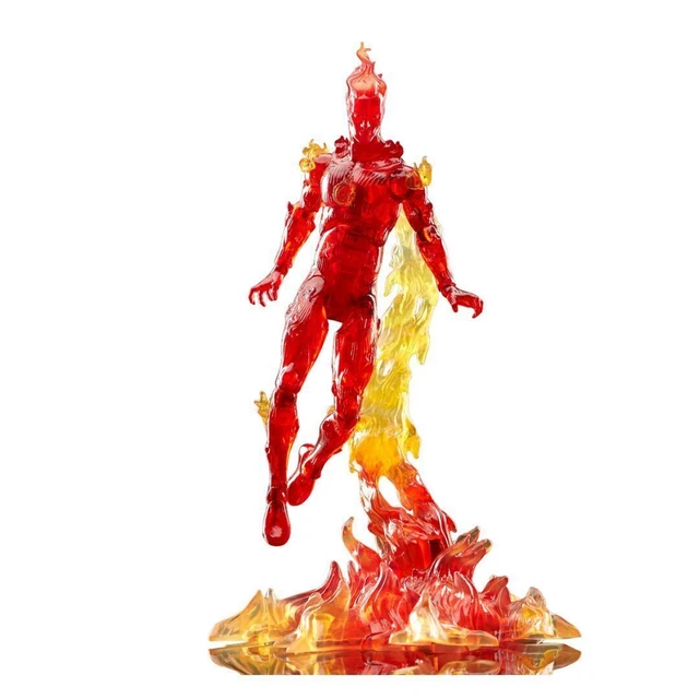 DIAMOND SELECT TOYS Marvel Select Human Torch Action Figure