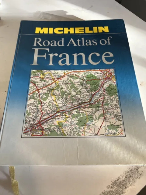 Michelin Road Atlas of France First Edition- Hardcover By Crown - GOOD