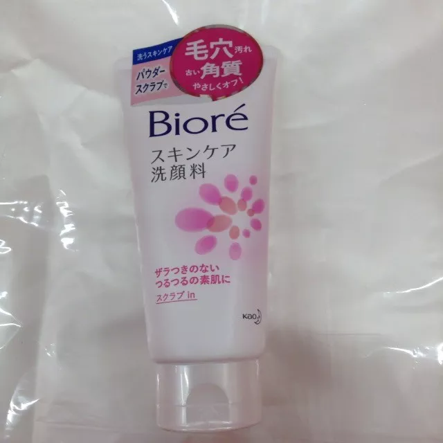 Biore Skin Care Face Wash Cleanser Facial Foam Scrub In 130g Kao Japan