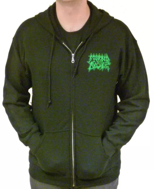 Morbid Angel "Domination" Zip Hoodie - NEW OFFICIAL