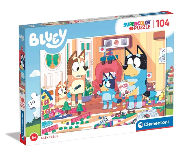 104 db-os SuperColor puzzle - Tom és Jerry Clementoni 27515