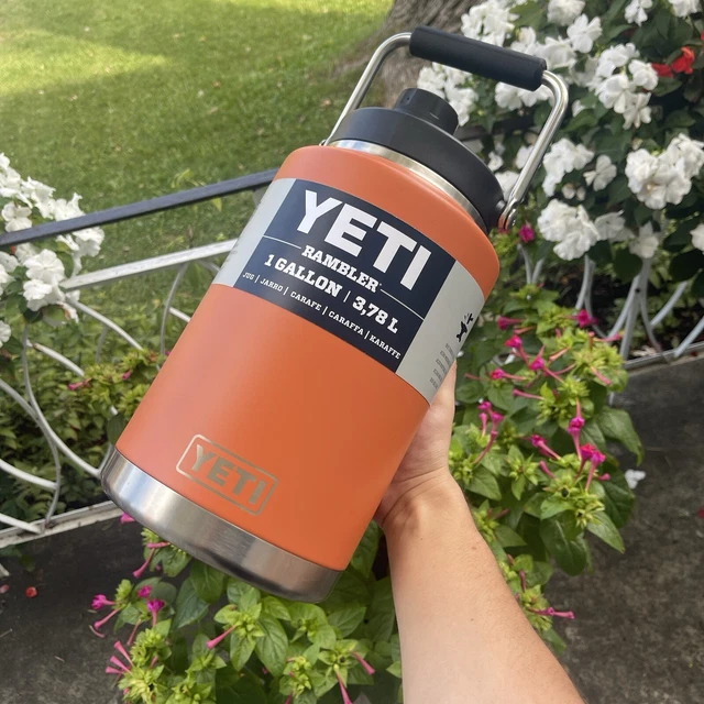 YETI 1 GALLON Rambler King Crab Orange Jug RARE New with tag 199.99 PicClick CA
